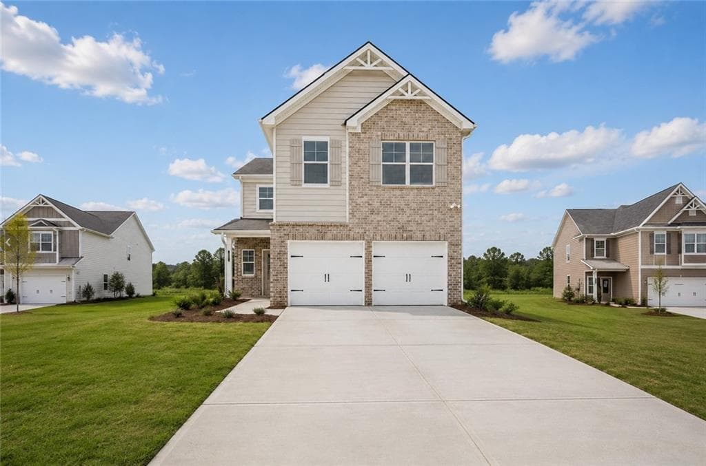 4 bedroom, 3 bathroom, 2,129 sq ft single family residence for sale at 104 Vickers Point Drive, Fairburn, GA 30213