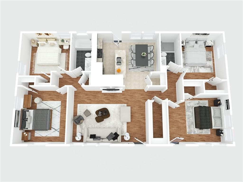 4 bedroom, 2 bathroom, 1,597 sq ft apartment for rent at 83 26th Street Main Level, Atlanta, GA 30309 for $3,999 a month — photo 2