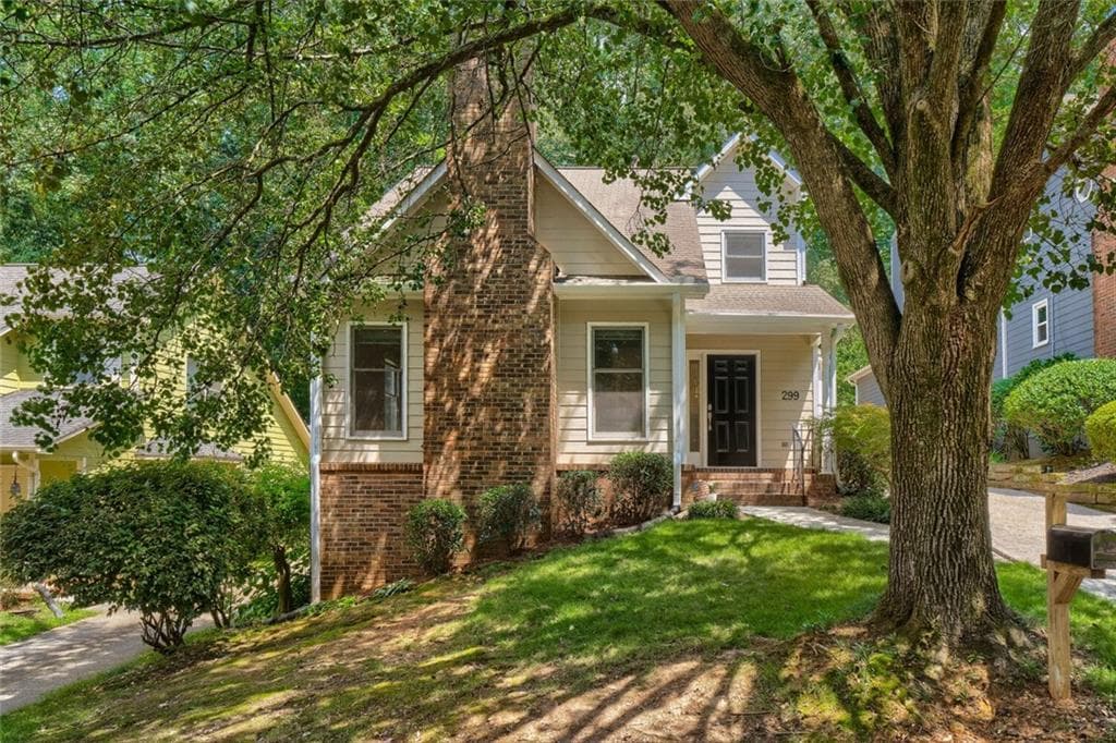 3 bedroom, 3 bathroom, 1,610 sq ft single family residence for sale at 299 Somerlane Place, Avondale Estates, GA 30002