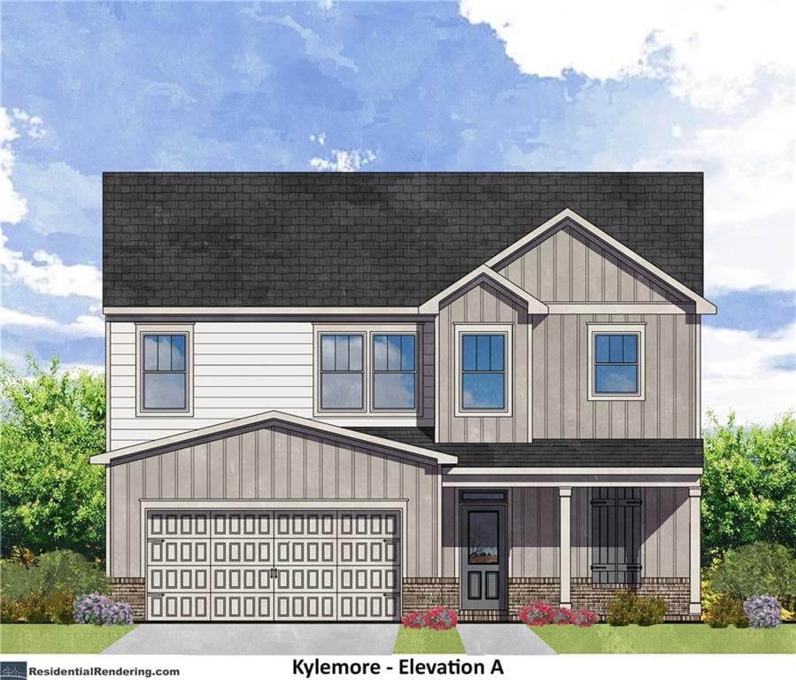 5 bedroom, 3 bathroom, 2,100 sq ft single family residence for sale at 1782 Hickory Heights (Lot 24) Way, Acworth, GA 30102 — photo 3