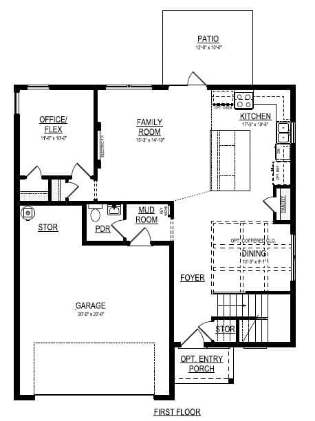 5 bedroom, 3 bathroom, 2,100 sq ft single family residence for sale at 1782 Hickory Heights (Lot 24) Way, Acworth, GA 30102 — photo 4