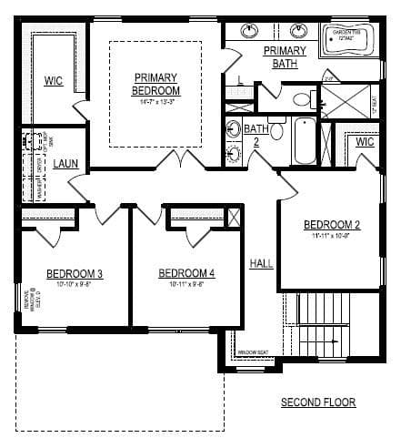 5 bedroom, 3 bathroom, 2,100 sq ft single family residence for sale at 1782 Hickory Heights (Lot 24) Way, Acworth, GA 30102 — photo 5