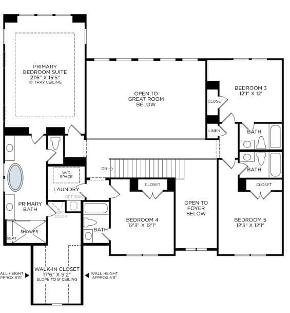 5 bedroom, 6 bathroom, 3,803 sq ft single family residence for sale at 5185 Travers Lane, Cumming, GA 30040 — photo 3