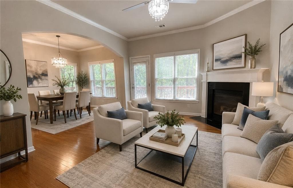 3 bedroom, 3 bathroom, 1,836 sq ft townhouse for sale at 1664 OAKBROOK LAKE Drive, Norcross, GA 30093 — photo 5