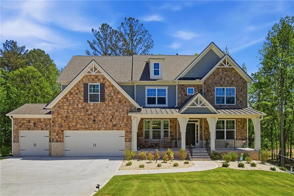 5 bedroom, 4 bathroom, 3,829 sq ft single family residence for sale at 25 Timber Trace, Newnan, GA 30263
