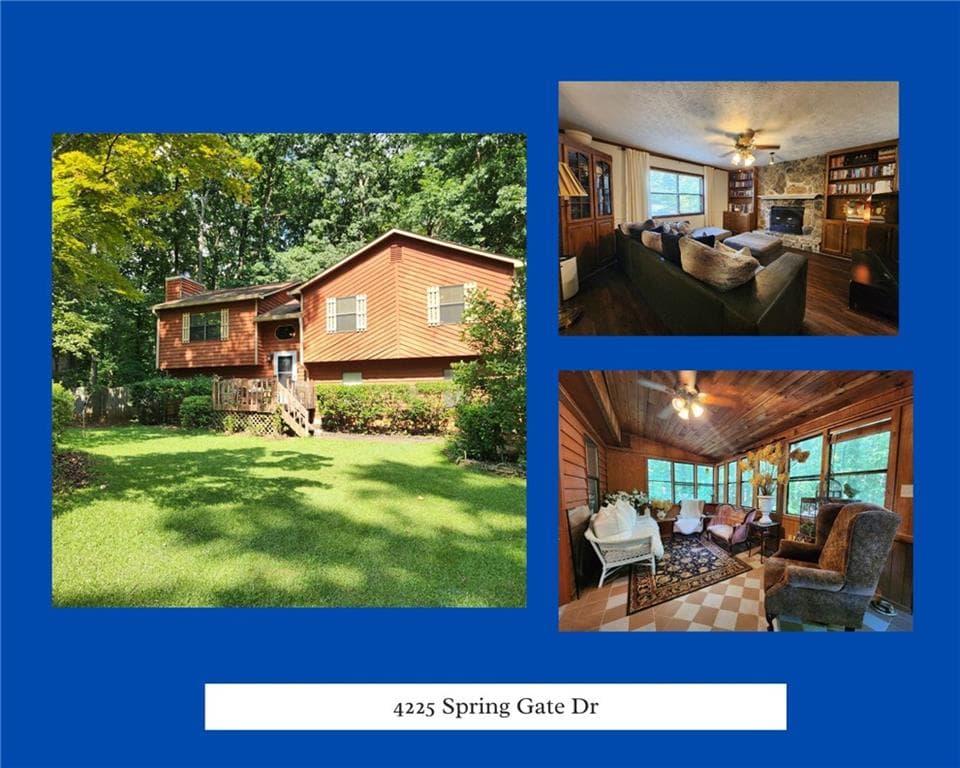 4 bedroom, 2 bathroom, 1,814 sq ft single family residence for sale at 4225 Spring Gate Drive, Powder Springs, GA 30127 — photo 1 of 28