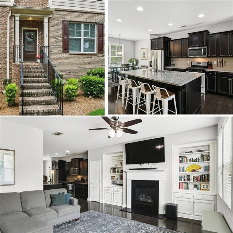 3 bedroom, 4 bathroom, 1,922 sq ft townhouse for sale at 209 Aventine Lane, Smyrna, GA 30082
