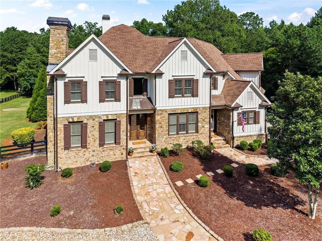 6 bedroom, 8 bathroom, 6,752 sq ft single family residence for sale at 103 Townsend Pass, Alpharetta, GA 30004