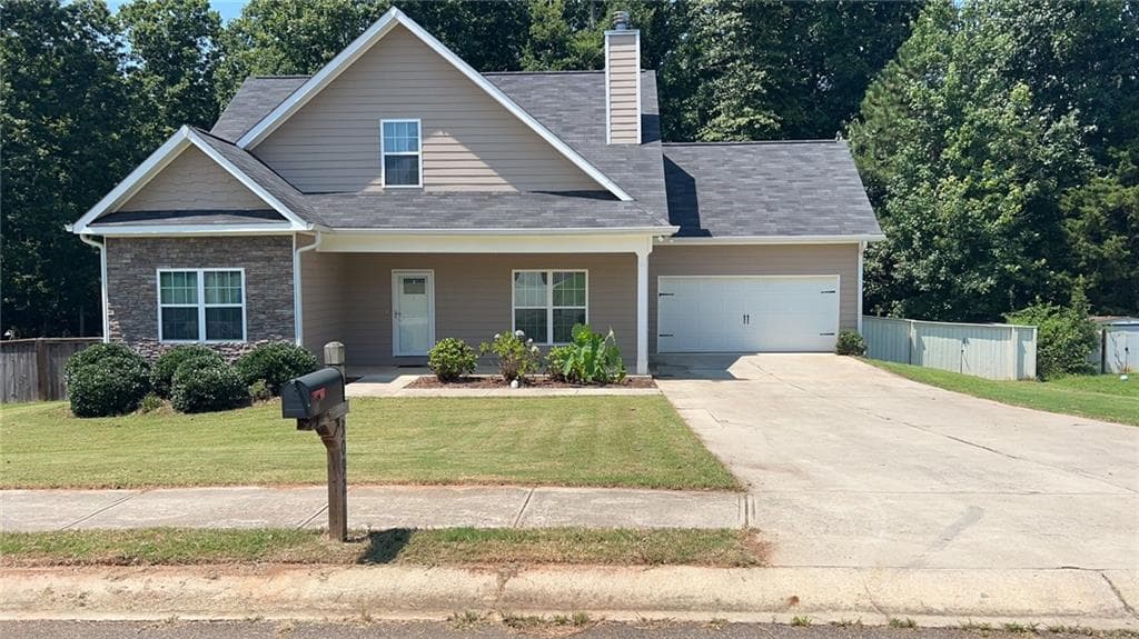 4 bedroom, 4 bathroom, 2,012 sq ft single family residence under contract at 3092 Grandview Lane, Commerce, GA 30529