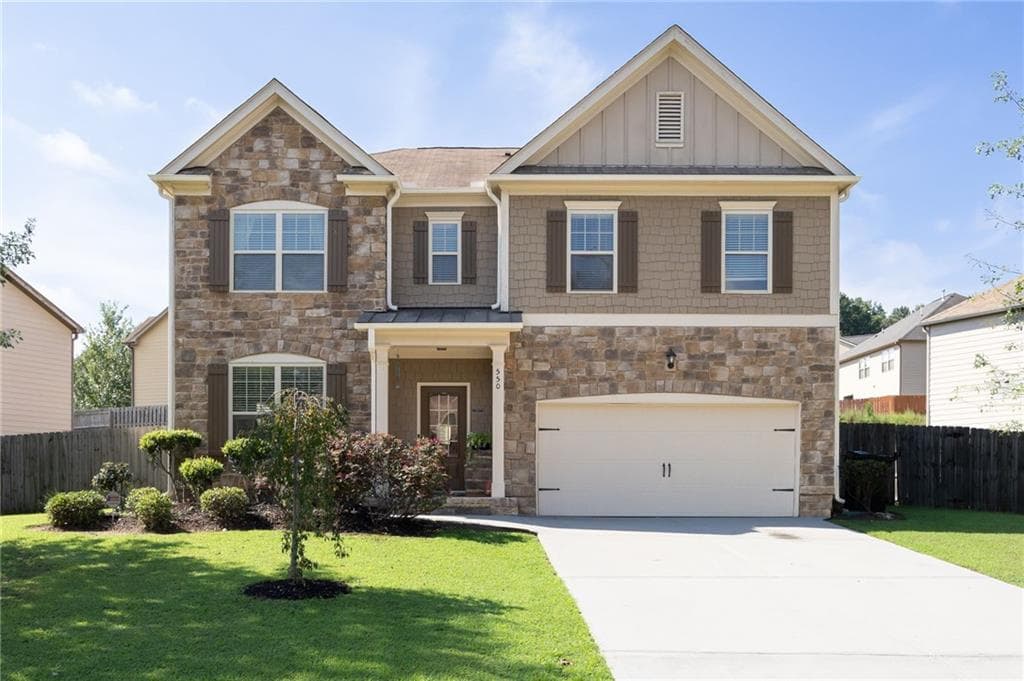 4 bedroom, 3 bathroom, 2,860 sq ft single family residence for sale at 550 Red Fox Drive, Dallas, GA 30157 — photo 1 of 44