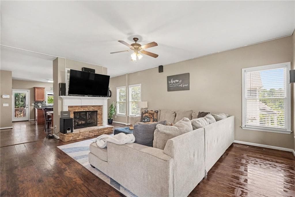 4 bedroom, 3 bathroom, 1,980 sq ft single family residence for sale at 93 Treadstone Lane, Dallas, GA 30132 — photo 2