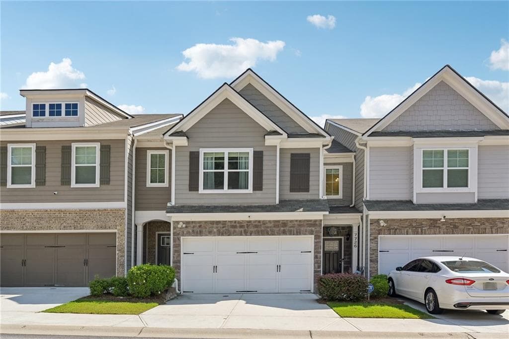 3 bedroom, 3 bathroom, 1,932 sq ft townhouse for sale at 7726 Baron Road, Fairburn, GA 30213