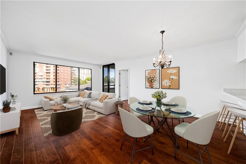2 bedroom, 2 bathroom, 1,230 sq ft condominium for sale at 3481 Lakeside Drive 1107, Atlanta, GA 30326 — photo 3
