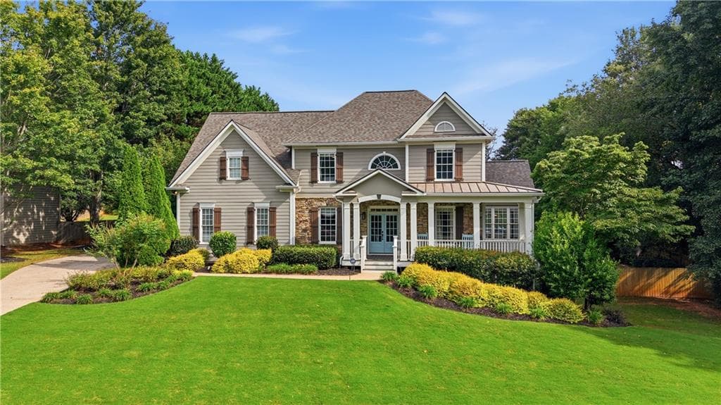 6 bedroom, 4 bathroom, 3,900 sq ft single family residence for sale at 6330 Fox Creek Drive, Cumming, GA 30040