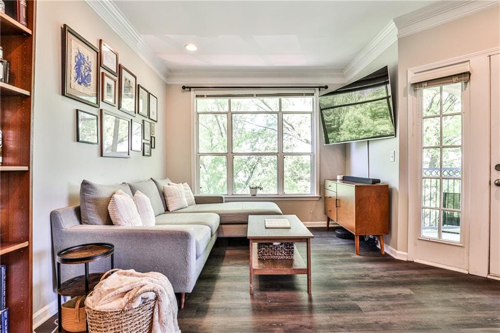 1 bedroom, 1 bathroom, 814 sq ft condominium for rent at 955 Juniper Street 4332, Atlanta, GA 30309 for $2,000 a month — photo 4