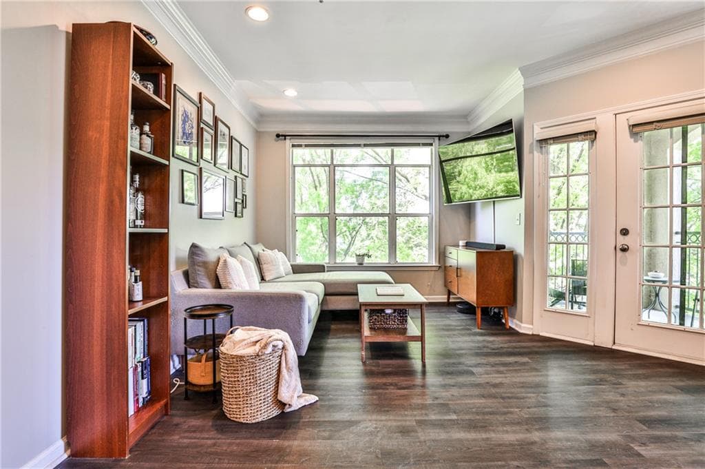 1 bedroom, 1 bathroom, 814 sq ft condominium for rent at 955 Juniper Street 4332, Atlanta, GA 30309 for $2,000 a month — photo 6