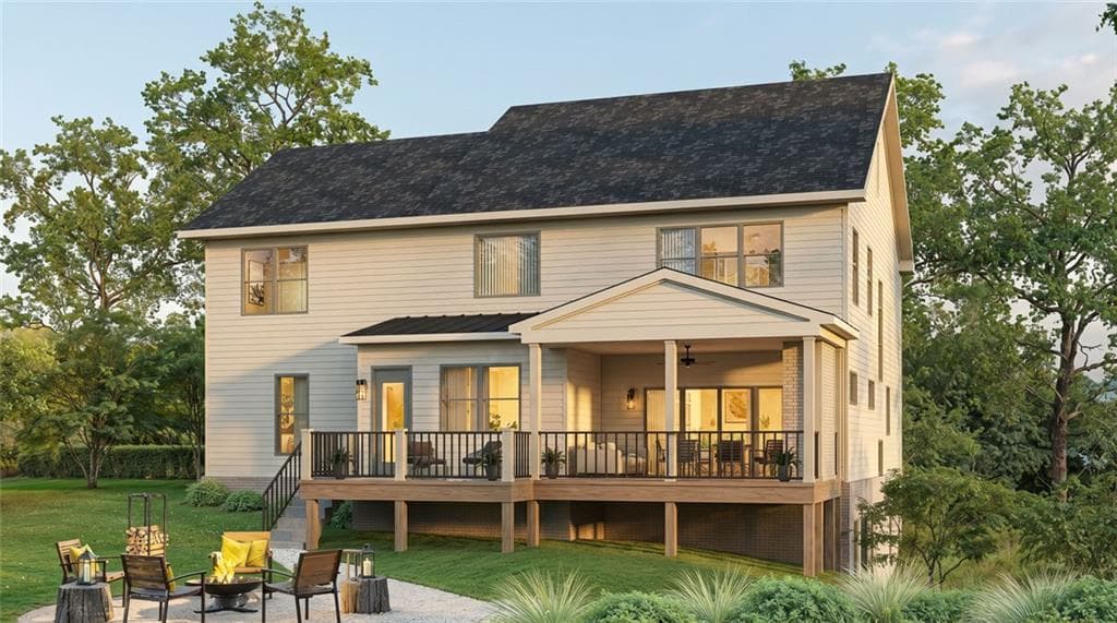 5 bedroom, 6 bathroom, 4,000 sq ft single family residence under contract at 2123 Drew Valley Road, Brookhaven, GA 30319 — photo 2