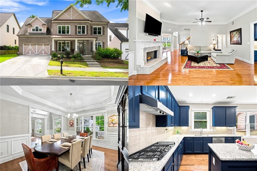 6 bedroom, 4 bathroom, 4,268 sq ft single family residence under contract at 512 Vickery Arbor Drive, Suwanee, GA 30024