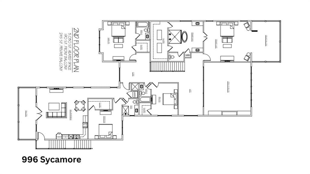 6 bedroom, 6 bathroom, 5,825 sq ft single family residence for sale at 996 Sycamore Drive, Decatur, GA 30030 — photo 9