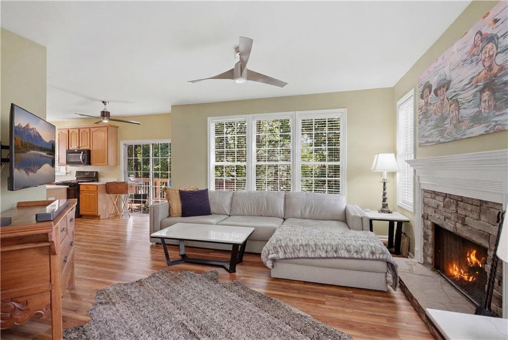 4 bedroom, 4 bathroom, 2,140 sq ft single family residence for sale at 4050 Shelby Lane, Cumming, GA 30041 — photo 9