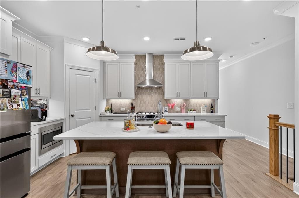 3 bedroom, 3 bathroom, 2,145 sq ft townhouse for sale at 340 Olmstead Way, Alpharetta, GA 30022 — photo 9