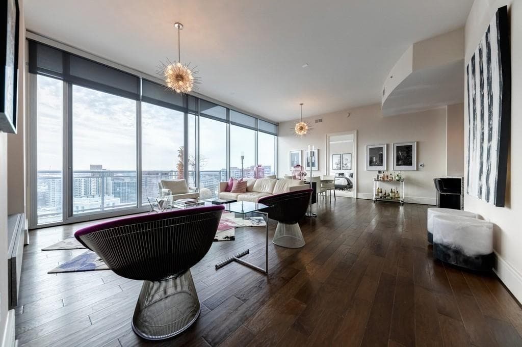 2 bedroom, 3 bathroom, 1,992 sq ft condominium for rent at 1065 Peachtree Street 3103, Atlanta, GA 30309 for $6,750 a month — photo 3