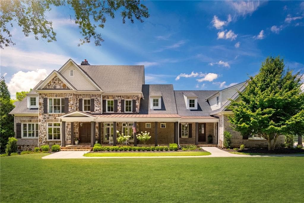 8 bedroom, 11 bathroom, 11,312 sq ft single family residence for sale at 13980 Haystack Lane, Milton, GA 30004 — photo 2