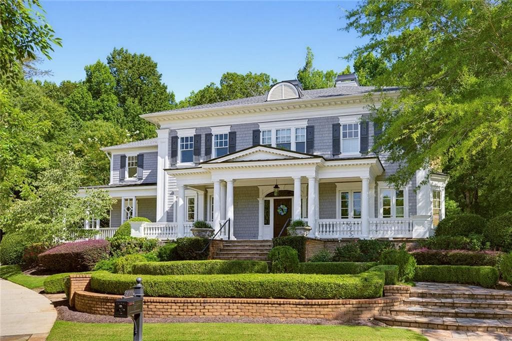 6 bedroom, 8 bathroom, 8,537 sq ft single family residence for sale at 2000 Lancaster Square, Roswell, GA 30076