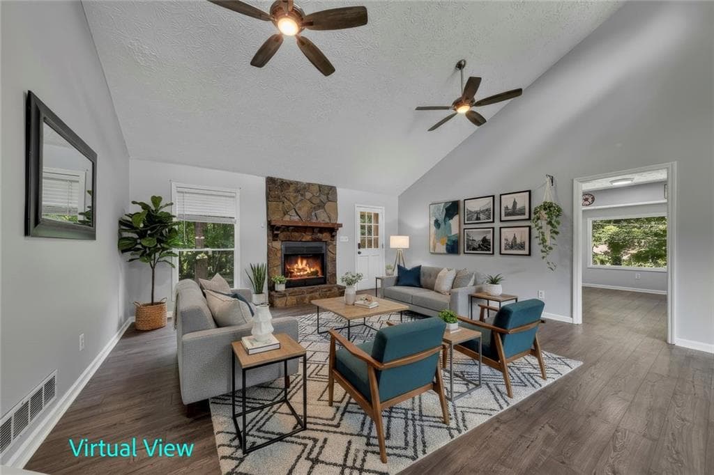 4 bedroom, 4 bathroom, 2,292 sq ft single family residence for sale at 6499 Will Dupree Lane, Acworth, GA 30102 — photo 6