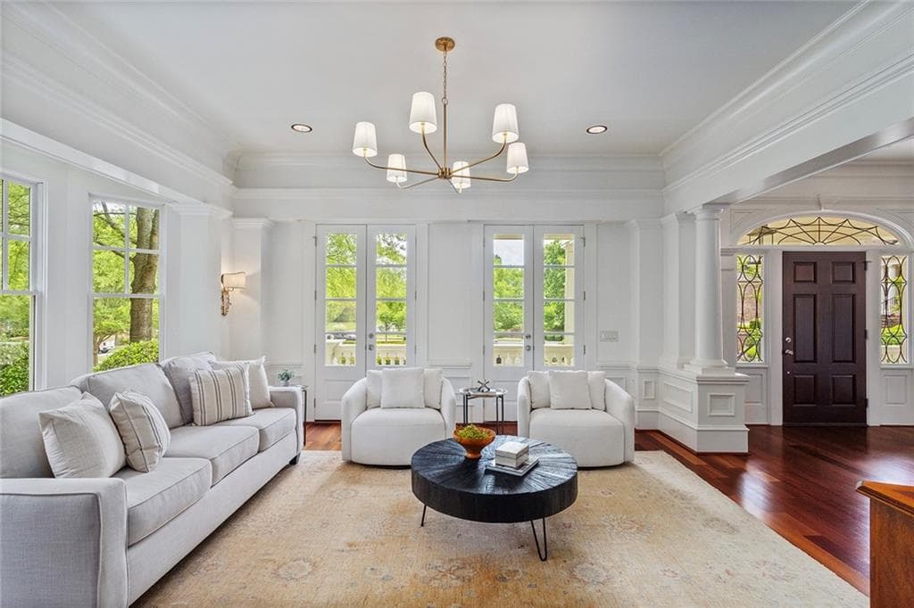6 bedroom, 8 bathroom, 8,537 sq ft single family residence for sale at 2000 Lancaster Square, Roswell, GA 30076 — photo 5
