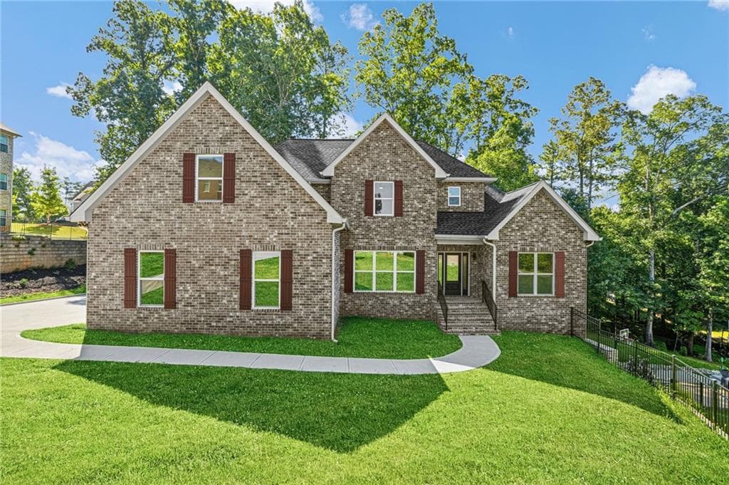 5 bedroom, 4 bathroom, 5,525 sq ft single family residence for sale at 610 Herron Trace, South Fulton, GA 30349