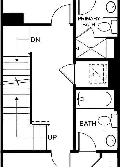 2 bedroom, 4 bathroom, 1,280 sq ft townhouse for sale at 2635 Creekside Drive, Atlanta, GA 30318 — photo 5