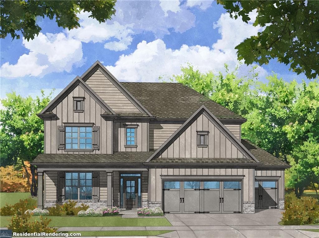 5 bedroom, 4 bathroom, 3,676 sq ft single family residence for sale at 5541 Morningview Lane, Jefferson, GA 30549