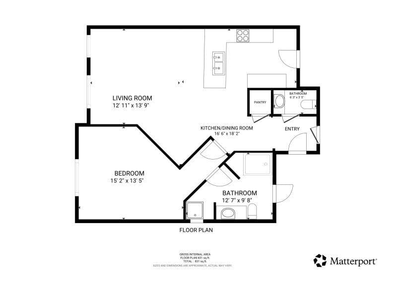 1 bedroom, 2 bathroom, 909 sq ft condominium under contract at 799 Hammond Drive 315, Sandy Springs, GA 30328 — photo 3
