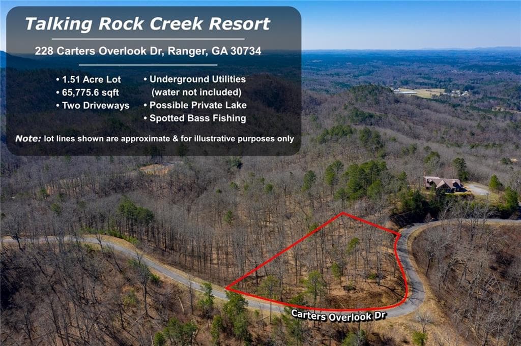 single family residence for sale at 278 Carters Overlook Drive, Ranger, GA 30734