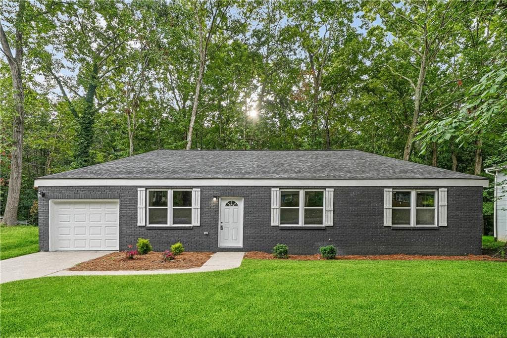 3 bedroom, 2 bathroom, 1,398 sq ft single family residence for sale at 5376 Denny Drive, Atlanta, GA 30349