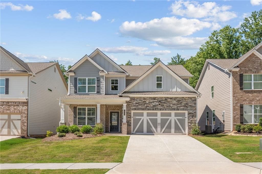 4 bedroom, 3 bathroom, 2,428 sq ft single family residence for sale at 7332 Rocklin Lane, Flowery Branch, GA 30542