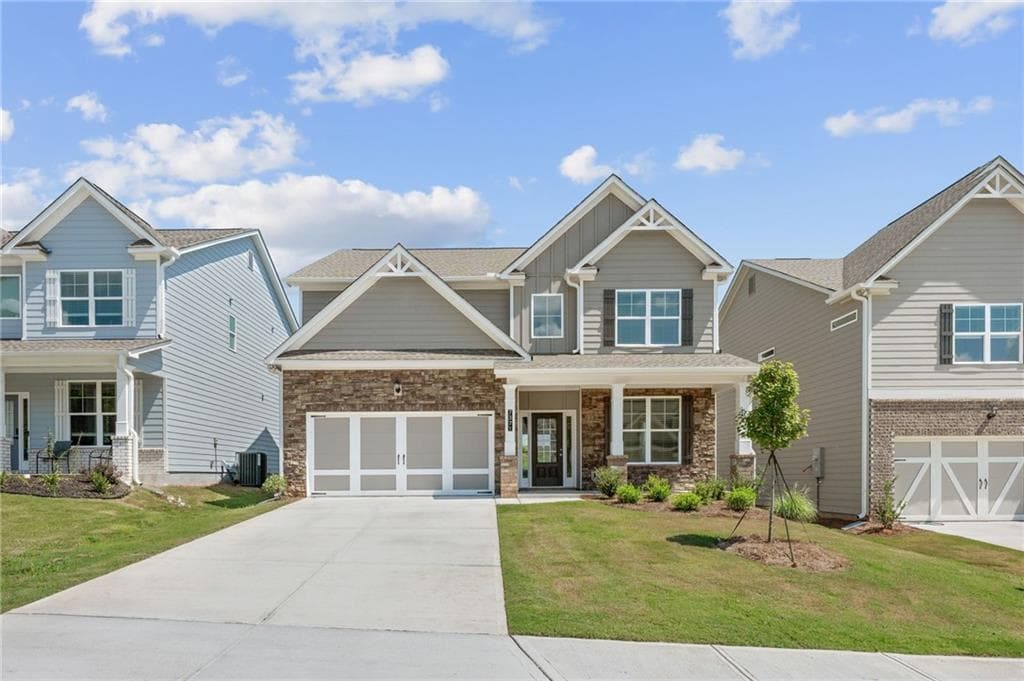 4 bedroom, 3 bathroom, 2,626 sq ft single family residence for sale at 7371 Rocklin Lane, Flowery Branch, GA 30542