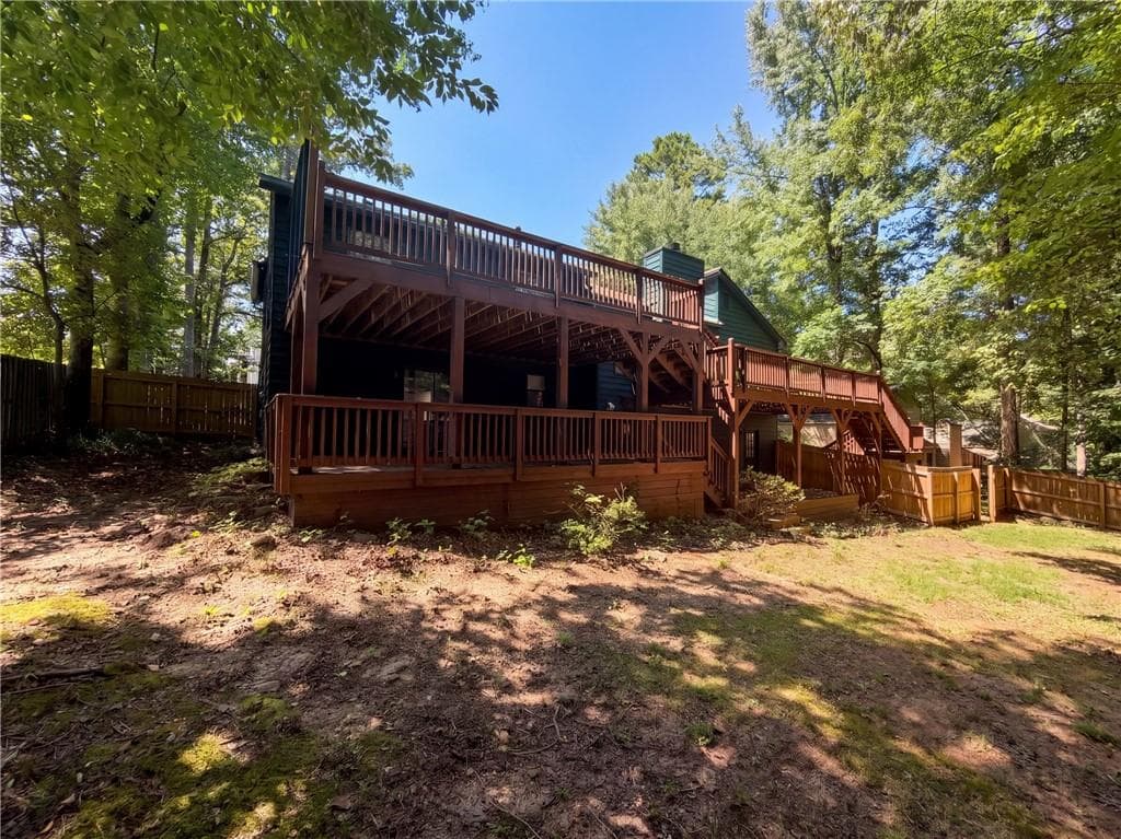 4 bedroom, 3 bathroom, 2,242 sq ft single family residence for sale at 3409 Woodrun Trail, Marietta, GA 30062 — photo 7