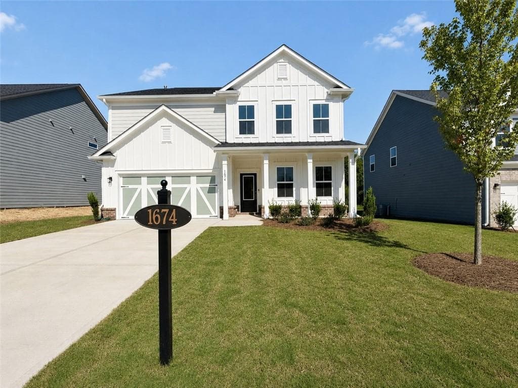 5 bedroom, 3 bathroom, 2,649 sq ft single family residence under contract at 1674 Branch Creek Dr-Lot 111, Cumming, GA 30040