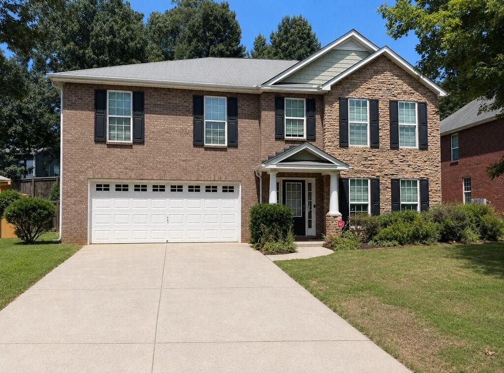 5 bedroom, 4 bathroom, 3,327 sq ft single family residence for sale at 5514 Mossy View Drive, Douglasville, GA 30135