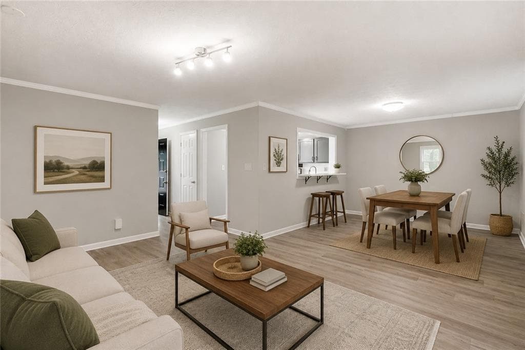 2 bedroom, 2 bathroom, 1,300 sq ft condominium for sale at 1348 N Crossing Drive, Atlanta, GA 30329 — photo 4