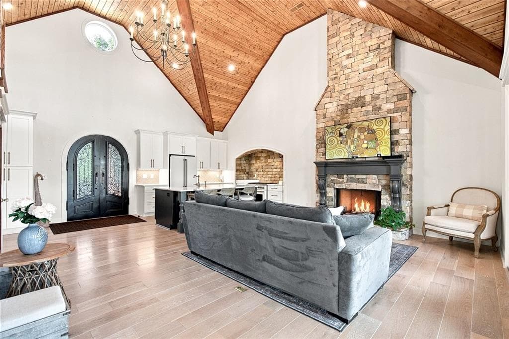 4 bedroom, 4 bathroom, 3,518 sq ft single family residence for sale at 7556 Island Mill Road, Acworth, GA 30102 — photo 9