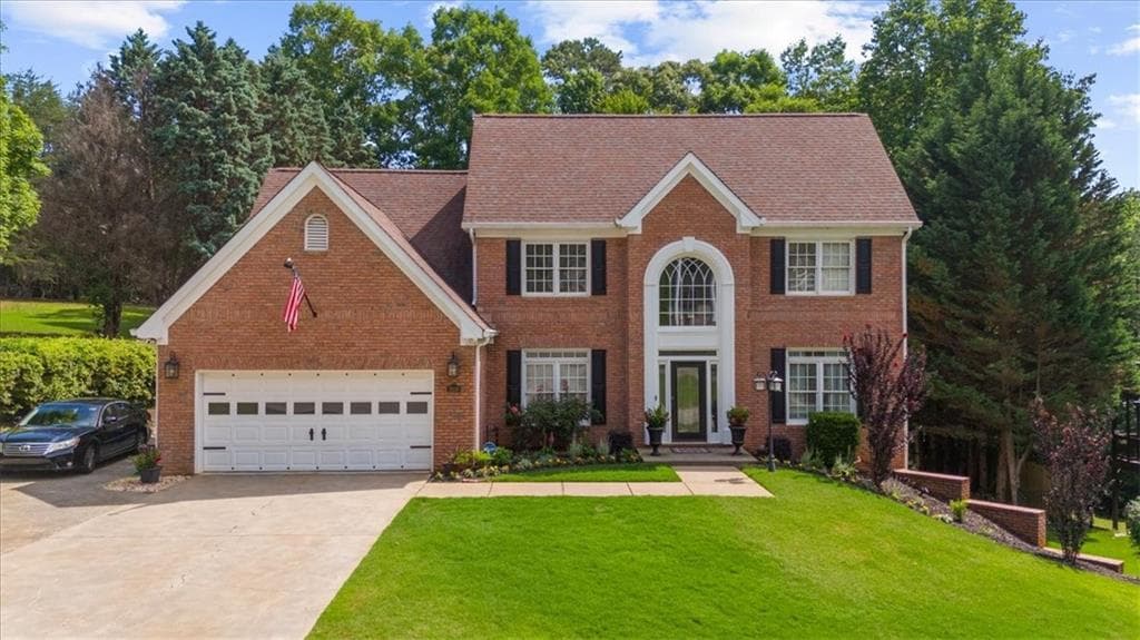 5 bedroom, 5 bathroom, 4,124 sq ft single family residence for sale at 2638 Waters Edge Drive, Gainesville, GA 30504 — photo 1 of 62