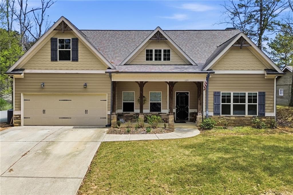 3 bedroom, 2 bathroom, 1,824 sq ft single family residence for sale at 129 White Antelope Street, Waleska, GA 30183 — photo 1 of 41