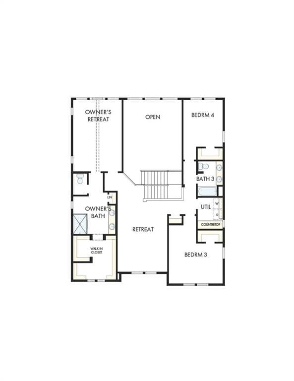 5 bedroom, 4 bathroom, 3,109 sq ft single family residence for sale at 4585 Beechnut Circle, Cumming, GA 30028 — photo 3