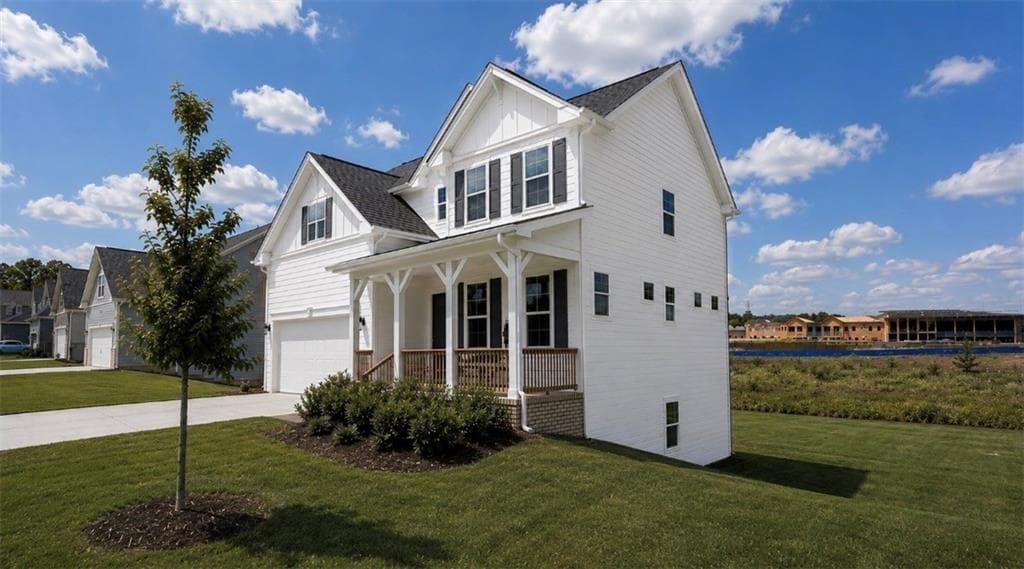 4 bedroom, 4 bathroom, 2,655 sq ft single family residence for sale at 418 Grand Wehunt Drive, Hoschton, GA 30548 — photo 2