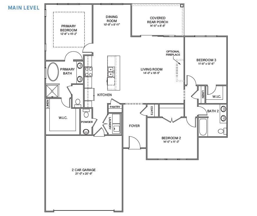 3 bedroom, 2 bathroom, 1,721 sq ft single family residence for sale at 182 White Antelope Street, Waleska, GA 30183 — photo 2