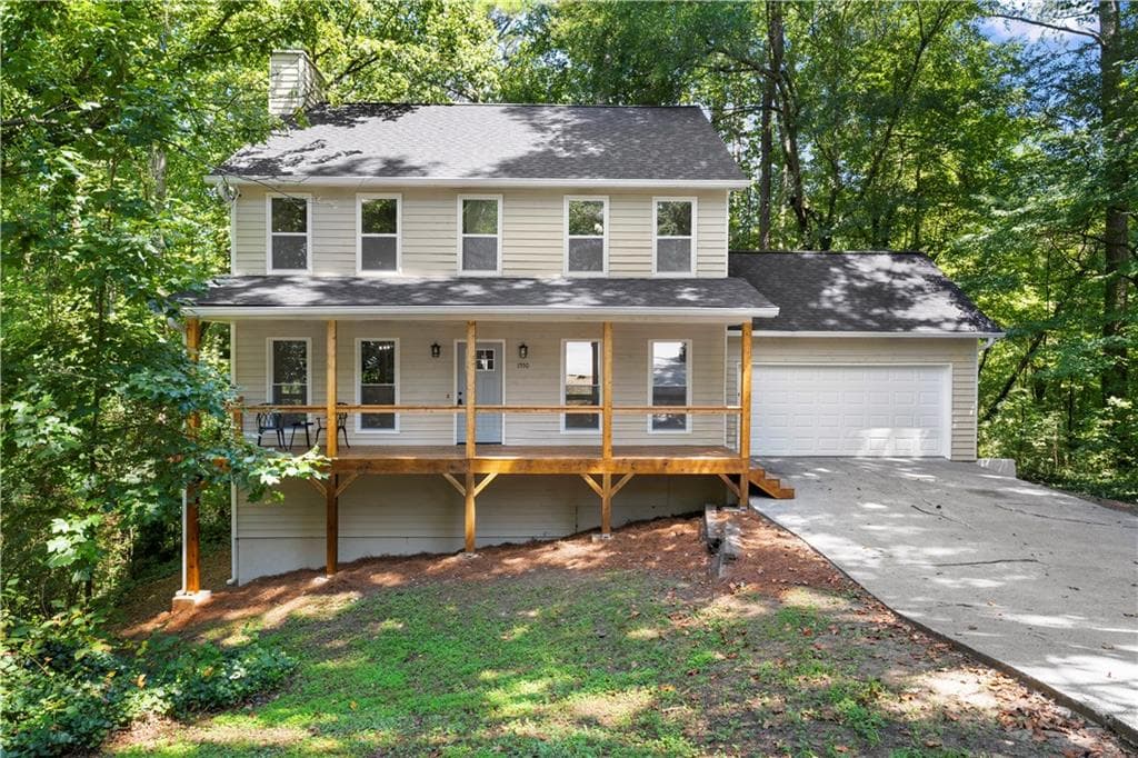 4 bedroom, 3 bathroom, 2,354 sq ft single family residence for sale at 1550 Olde Mill Court, Marietta, GA 30066