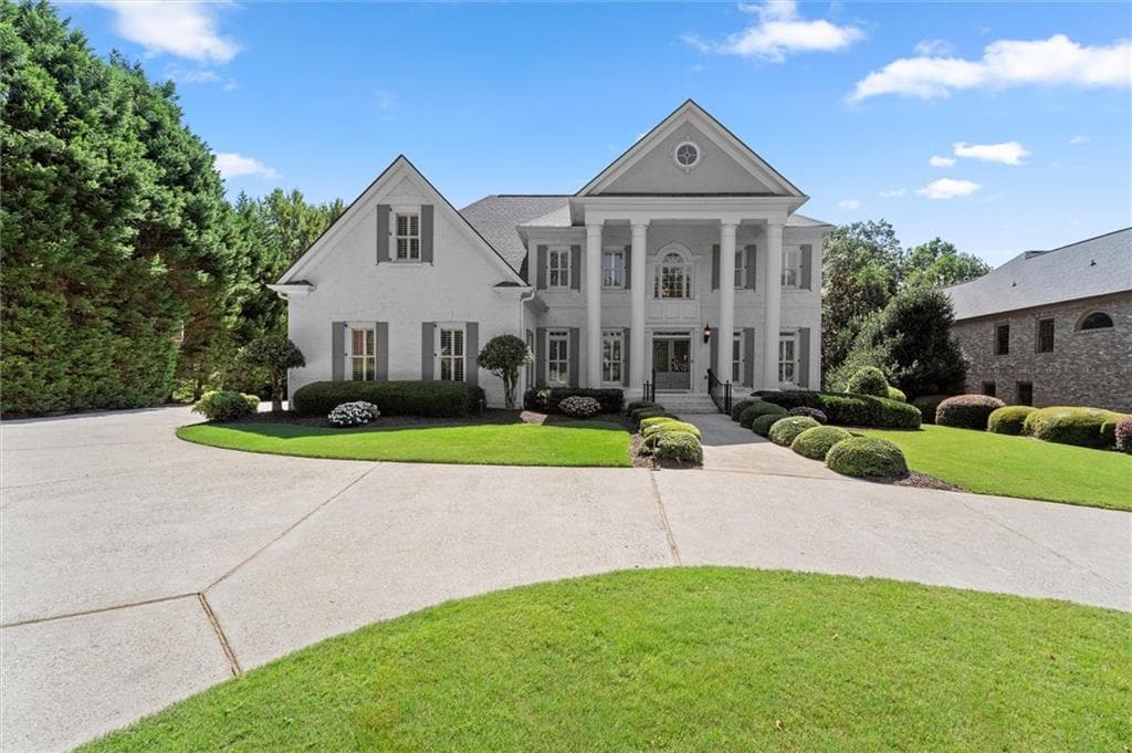 6 bedroom, 7 bathroom, 7,340 sq ft single family residence under contract at 11035 Bradford Lane, Suwanee, GA 30024